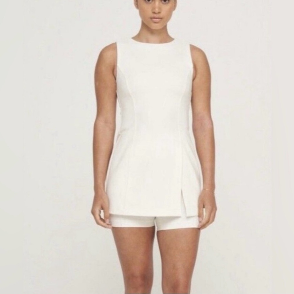BAD BIRDIE High Slit Golf Tunic Lilac Medium NWOT